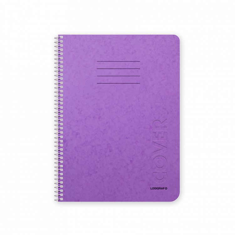 COVER Wirelock Notebook A4/21Χ29 1 Subject 40 Sheets,10 colors