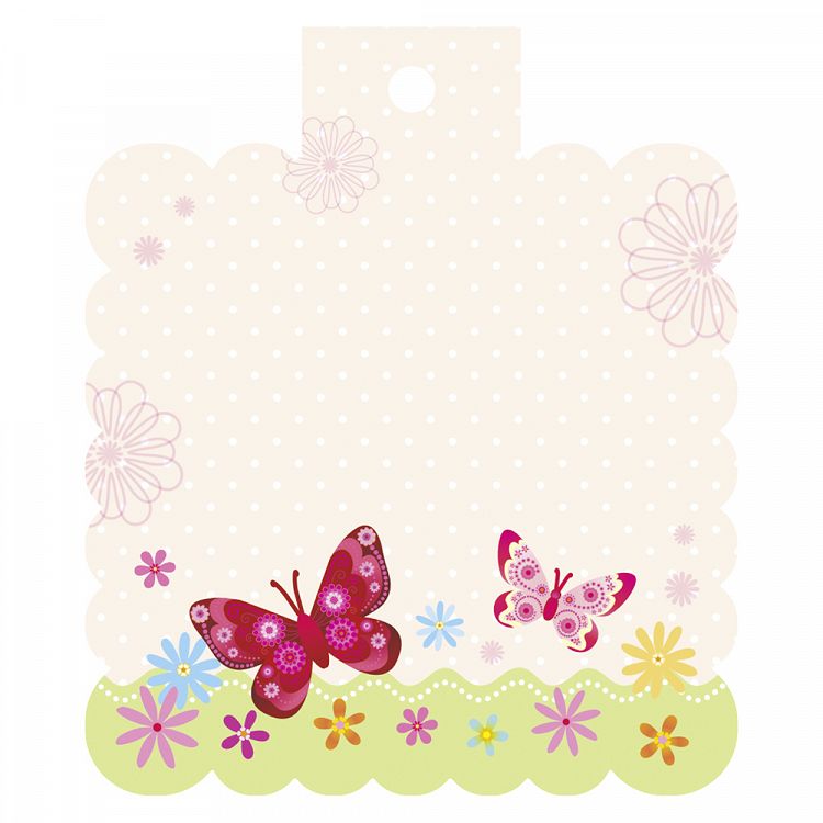 Design Papers With Hole MINI-CUTTIES Butterflies