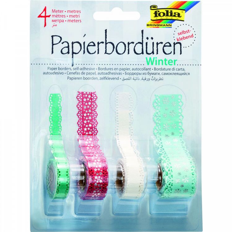 Paper Borders 4 Designs - Winter