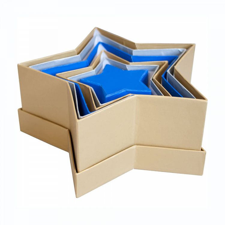 Gift Boxes 6 Colors & sizes STARS