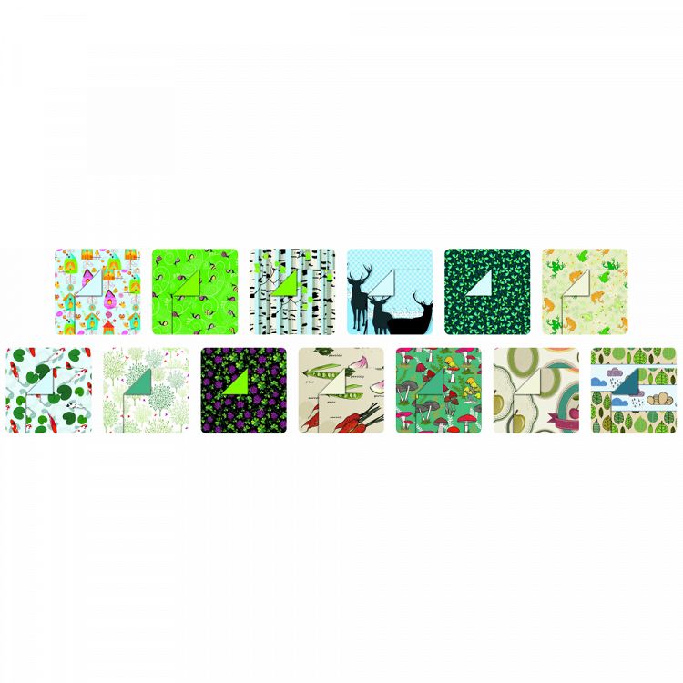 Motif Pad Basics, 24x34 cm, 26 Sheets, Love of the Countryside