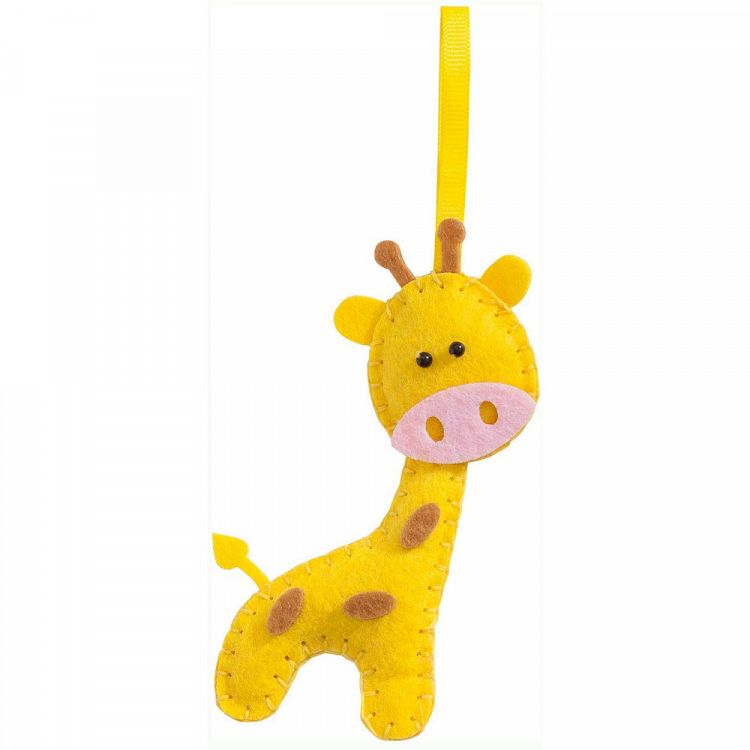 Mini Felt Sewing Set - Giraffe