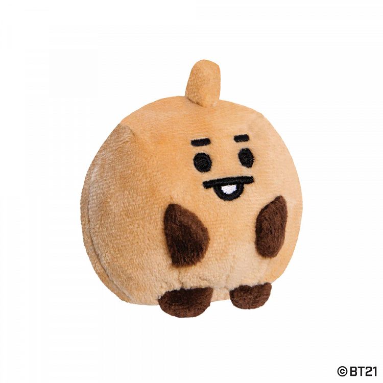 Small Soft Toy in Gift Packaging BT21 Baby Shooky Pong Pong 5cm
