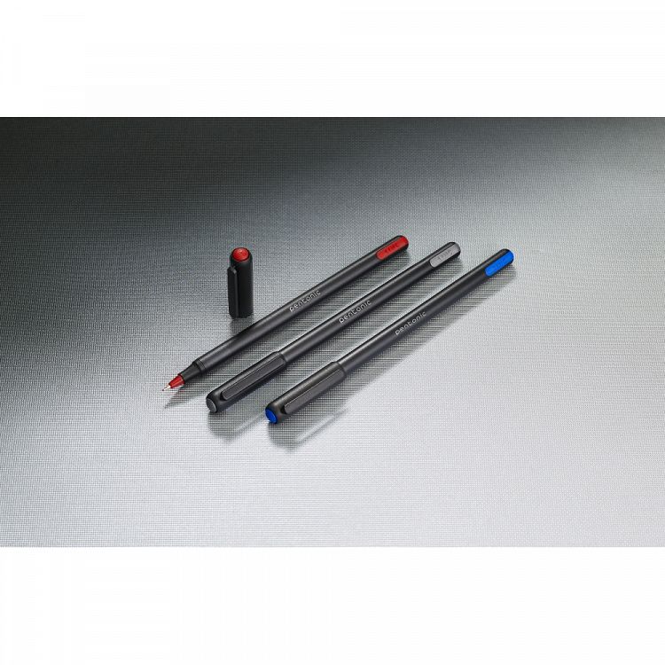 Ball pen LINC Pentonic/μαύρο, 0.70mm, 12τμχ