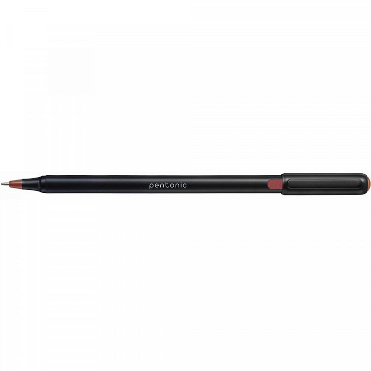 Ball pen LINC Pentonic/καφέ, 0.70mm, 12τμχ