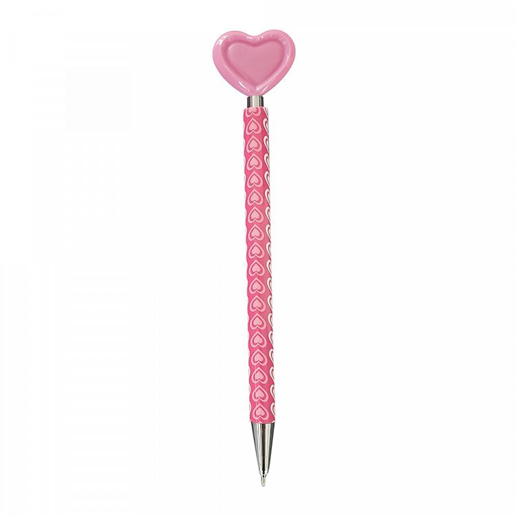 Ball Pens COLORS HEART Pink & White Hearts