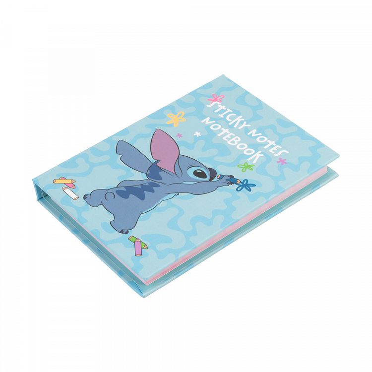 Notepad Α6 with 5 Types of Stickers DISNEY Lilo & Stitch Tropical