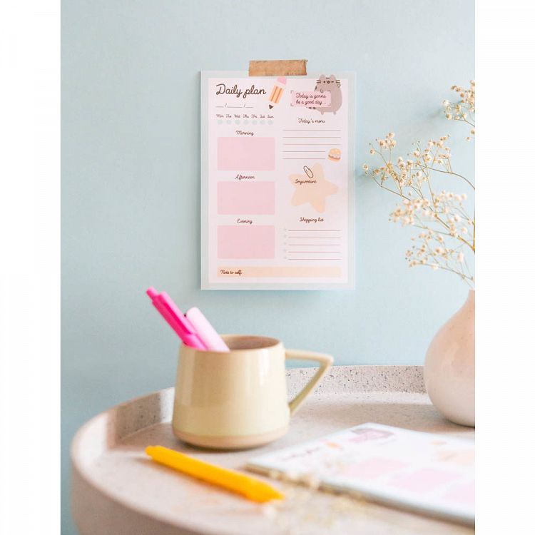 Daily To do list Α5 54 Sheets PUSHEEN Foodie Collection