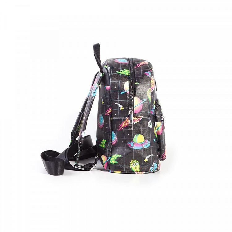 Backpack with Print Synthetic Leather RICK & MORTY
