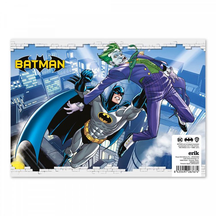 Εβδομαδιαίο Πλάνο Μπλοκ A4/21Χ29εκ DC COMICS Batman