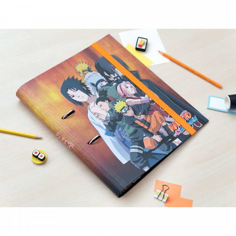Premium 2 ring File Folder NARUTO (Anime Collection)