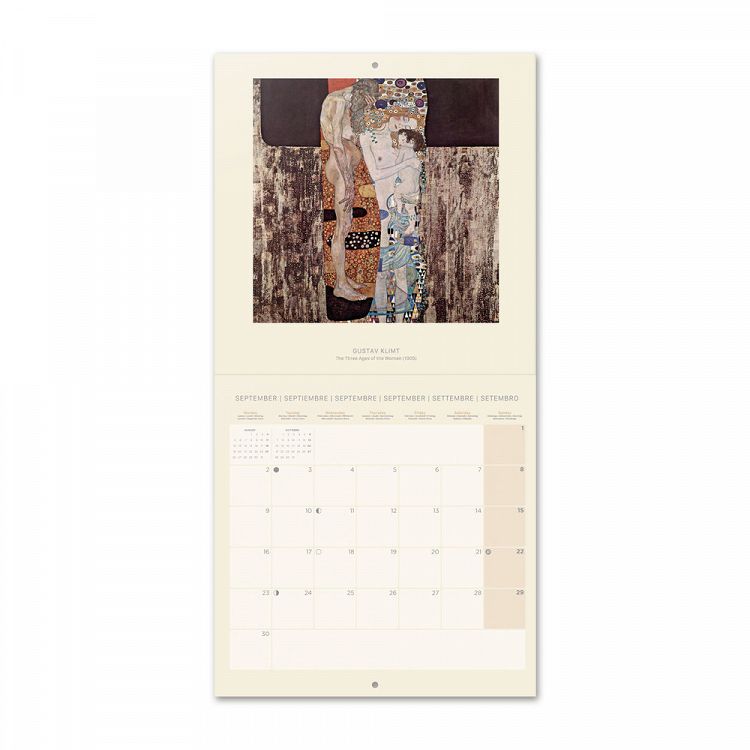 Wall Calendar 2024 30X30cm GUSTAV KLIMT
