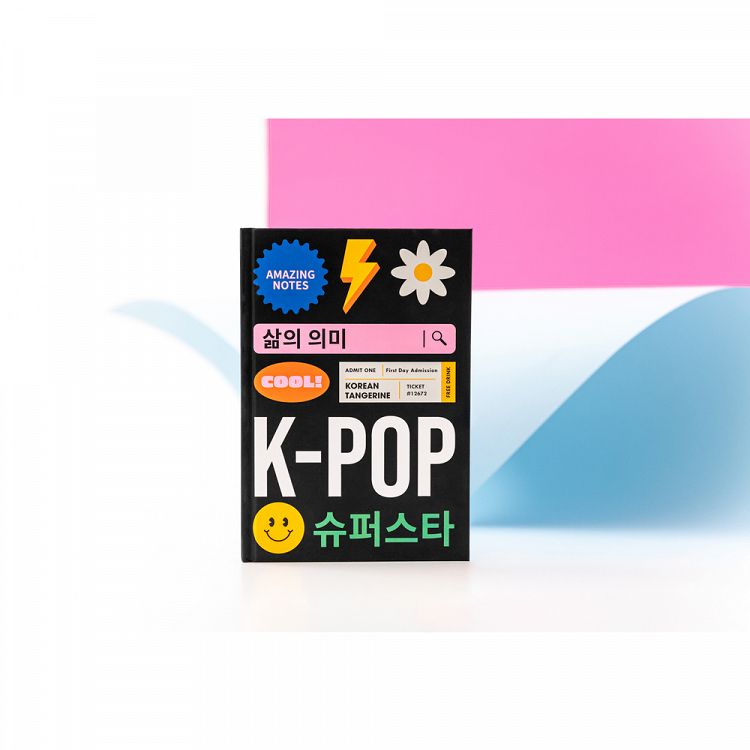 Premium Notebook PU Α5/15X21 cm K-POP
