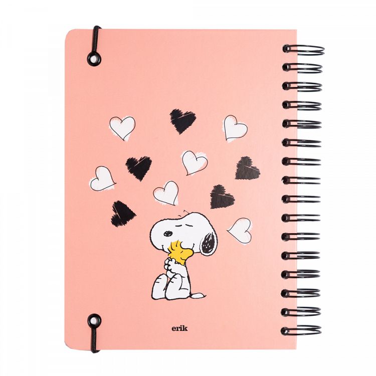Notebook Hardcover Spiral Bullets A5/15X21 SNOOPY