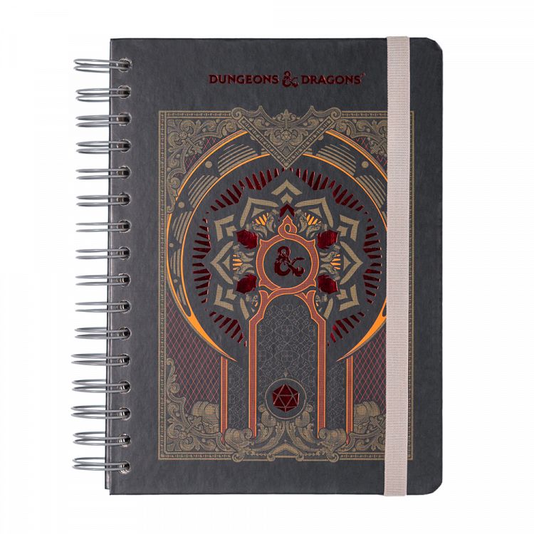 Notebook Hardcover Spiral Bullets A5/15X21 DUNGEONS & DRAGONS