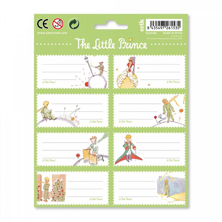 Sticky Labels 8x2 THE LITTLE PRINCE
