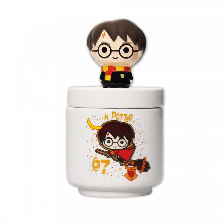 Collector's Ceramic Storage Container 14cm HARRY POTTER Kawaii Harry