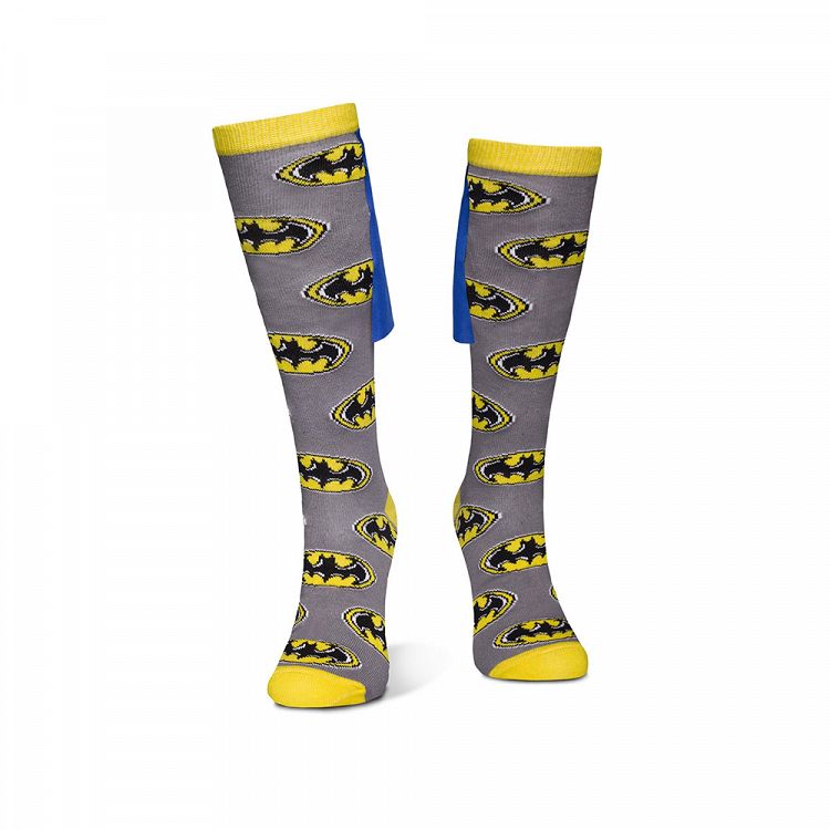 Knee High Crew Socks 1pc 39/42 DC COMICS Batman