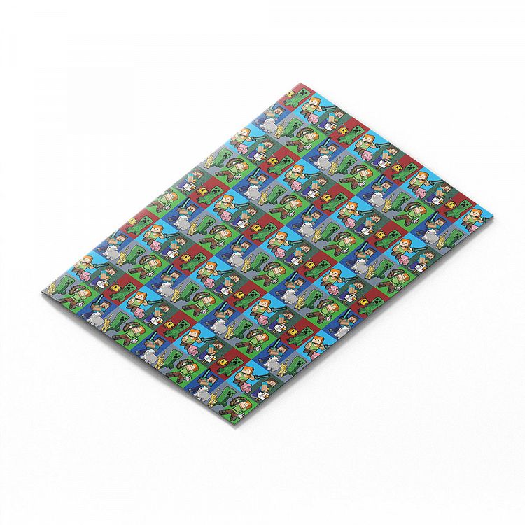 Gift Wrapping Paper 50Χ70cm MINECRAFT #2