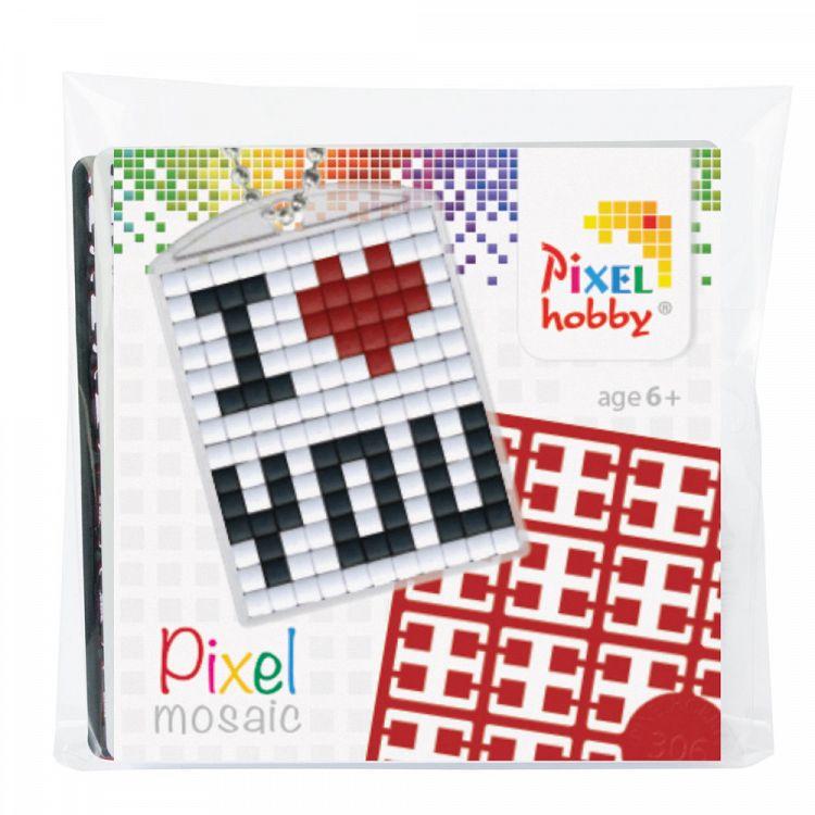 Pixel Mosaic I Love You