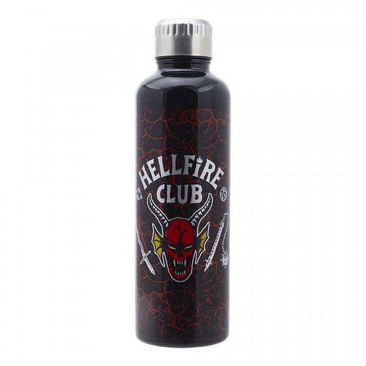 Metallic Bottle Hot&Cold 500ml STRANGER THINGS Hellfire Club Demon