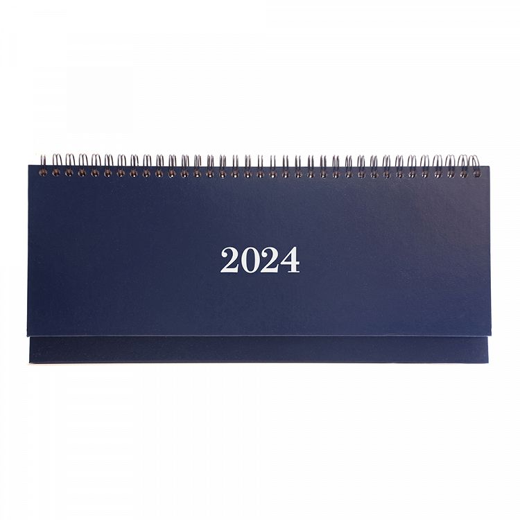 Weekly Planner 2024 30Χ13 Spiral Blue