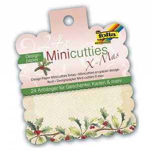 Design Papers With Hole MINICUTTIES X-mas