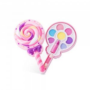 Sweet Makeup Set with Pink Lipstick & 7 Eyeshadows 0,8gr YUMMY Lollipop