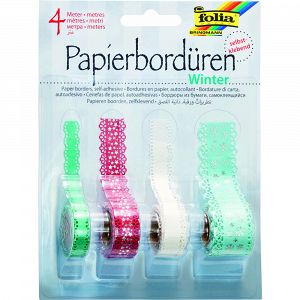 Paper Borders 4 Designs - Winter