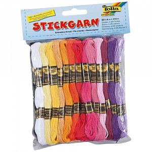 Threads 52pcs in 26 Assorted Colors 8m
