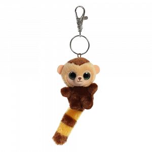 YOOHOO Roodee The Capuchin Soft Toy with Keyclip 9cm