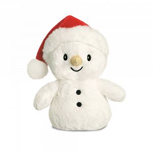 GLITZY TOTS Snowman Λούτρινο Χιονάνθρωπος 15εκ