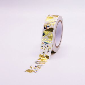 Deco Washi Tape 10m FUNTAPE #4 Gold Leaves