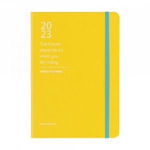 Ετήσιο Εβδομαδιαίο Ημερολόγιο 2023 Α5/15x21εκ COLOR FUN Yellow Essential by Kokonote