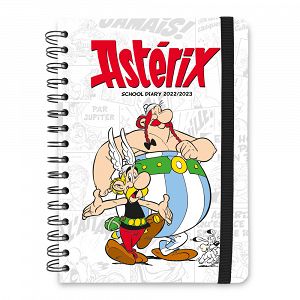 Academic Diary Week to View 2022/2023 12 Months A5/14.8Χ21cm ASTERIX