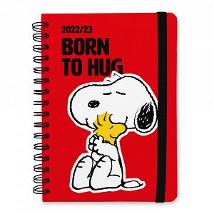 Academic Diary Week to View 2022/2023 12 Months A5/14.8Χ21cm SNOOPY