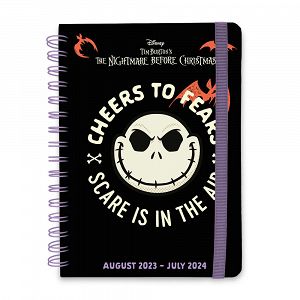 Academic Diary Week to View 2023/2024 12 Months A5/14.8Χ21cm DISNEY The Nightmare Before Christmas