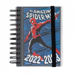 School Daily Agenda 2022/2023 11.4x16cm MARVEL Spiderman