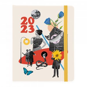 Premium Weekly Diary 2022/2023 17 Months 16.5x20cm GRAPHICS GOODS by Kokonote