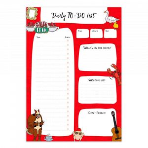 Daily To do list Α5 54 Sheets FRIENDS
