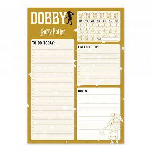 Daily To do list Α5 54 Sheets HARRY POTTER Dobby