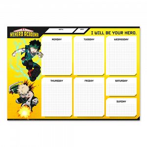 Weekly Planner Notepad A4/21Χ29 cm MY HERO ACADEMIA (Anime Collection)