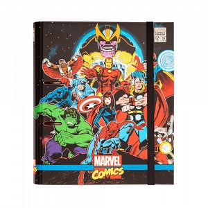 Premium Κλασέρ 2 κρίκων με Λάστιχο MARVEL COMICS Avengers
