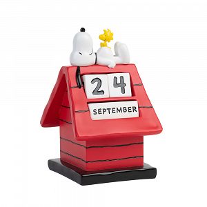 Perpetual 3D Calendar SNOOPY Doghouse