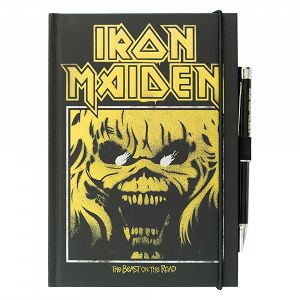 Premium A5 Notebook with Projector Pen IRON MAIDEN