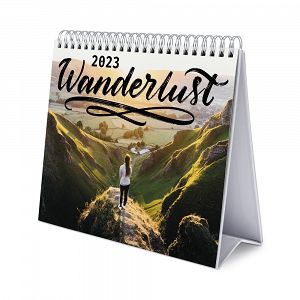 Deluxe Desk Calendar 2023 WANDERLUST