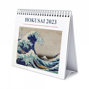Deluxe Desk Calendar 2023 JAPANESE ART Hokusai