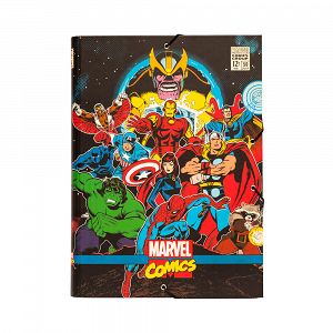 Folder Elastic cord A4 MARVEL Avengers