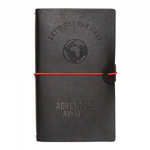 Synthetic Leather Soft Cover Travel Notebook 12X20 WANDERLUST Travel