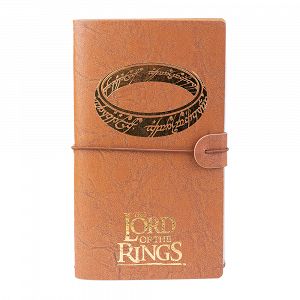 Synthetic Leather Soft Cover Travel Notebook 12X20 THE LORD OF THE RINGS